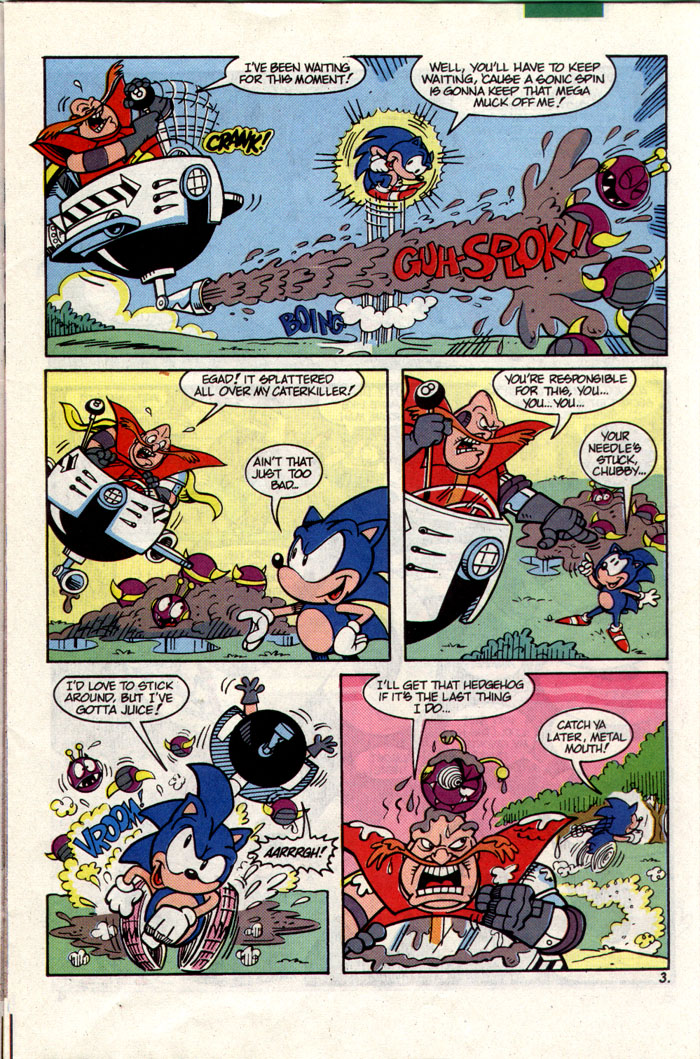 Sonic - Archie Adventure Series February 1993 Page 3